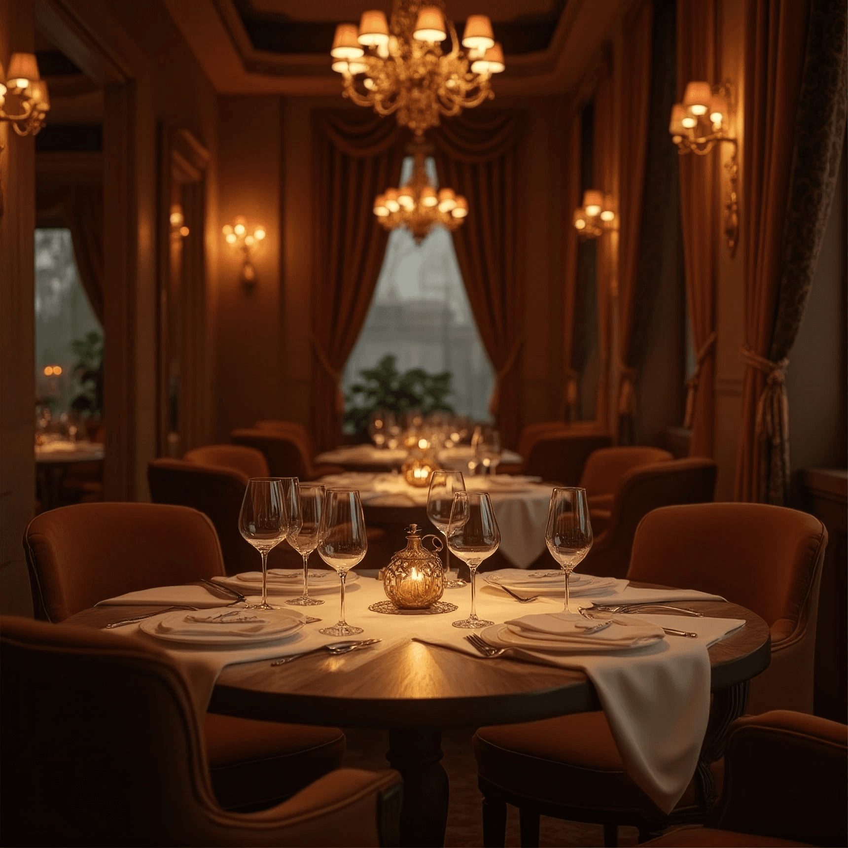 Restaurant interior